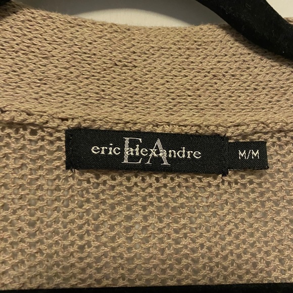 ERIC ALEXANDRE Beige Knit Cardigan - Picture 4 of 5